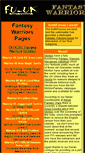 Mobile Screenshot of fantasywarriors.frothersunite.com